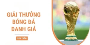Các giải thưởng trong bóng đá: Danh hiệu vinh danh những ngôi sao sân cỏ